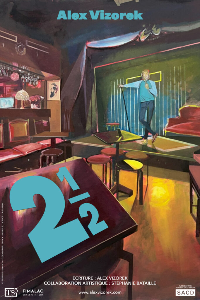 Affiche d'Alex Vizorek