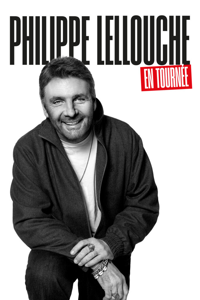 Affiche de Philippe Lellouche en tournée