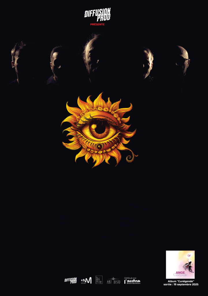 Affiche du groupe Ange, nouvel album Quitter la Meute