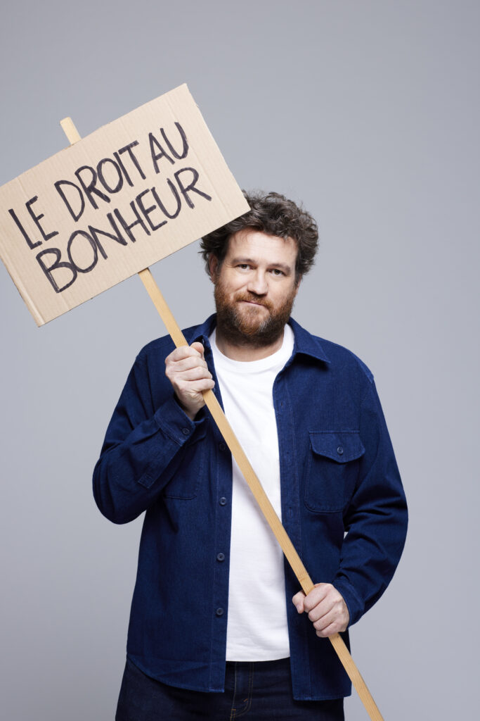Photo de Olivier De Benoist, spectacle Le Droit au Bonheur